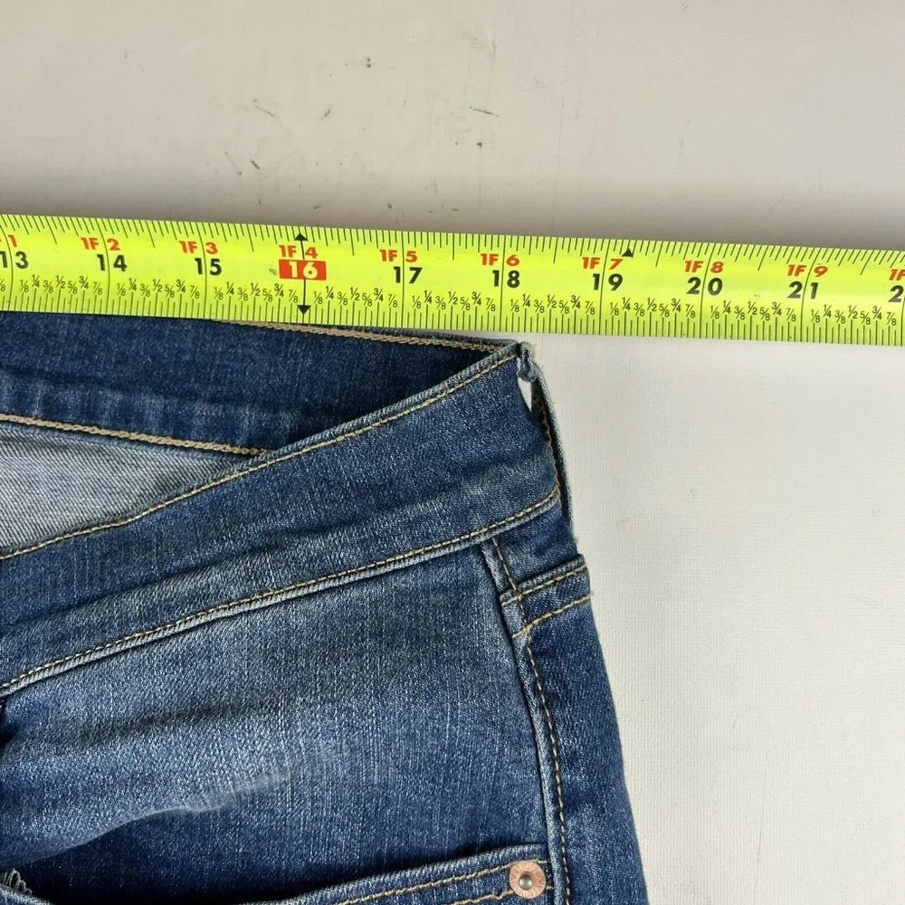 Old Navy Jeans Womens Size 16 Blue Boyfriend Skinny High Rise Pants - Picture 9 of 11